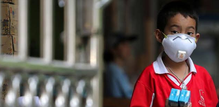 Climate change child health risk