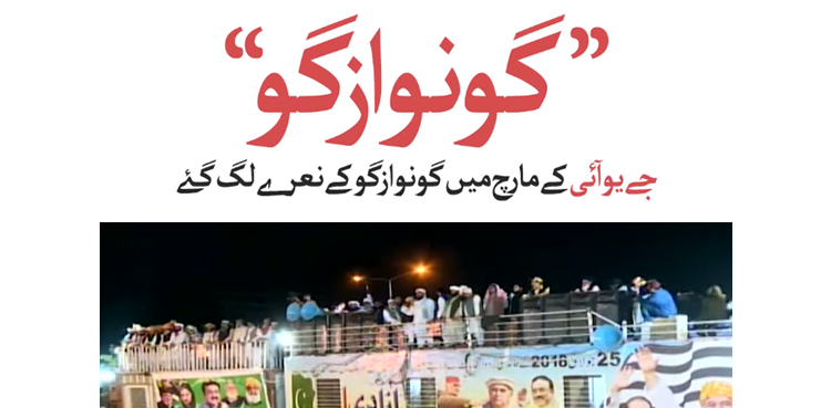 Go Nawaz Go Azadi March