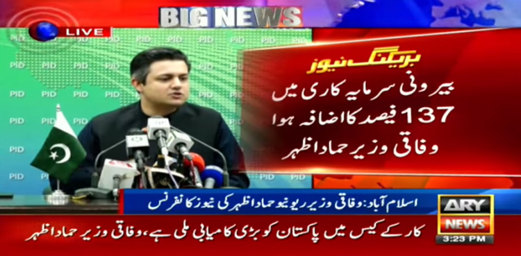 Hammad Azhar Foreign Direct Investment