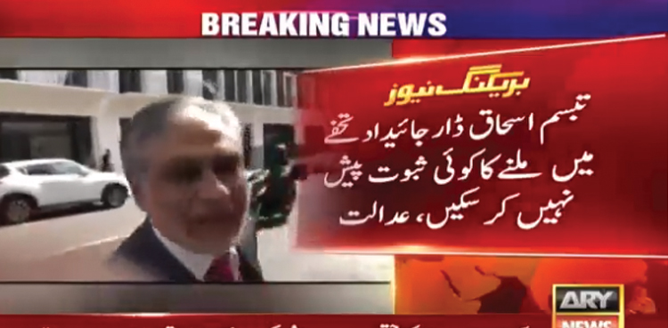 Ishaq Dar NAB properties auction