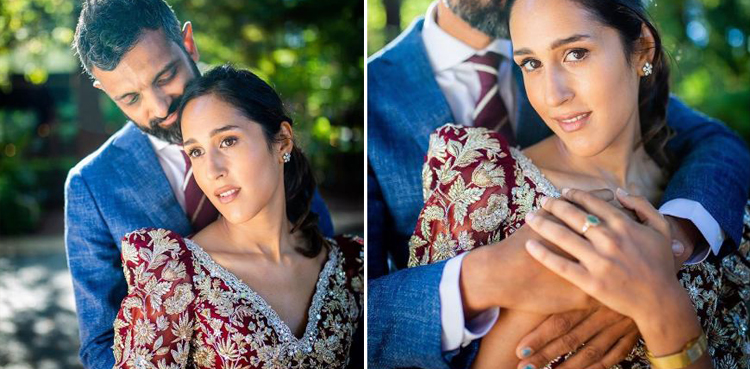 Mira Sethi, wedding