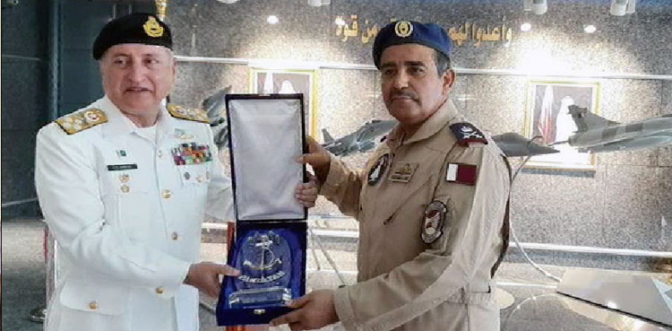 Naval Chief, Pakistan Navy, Qatar