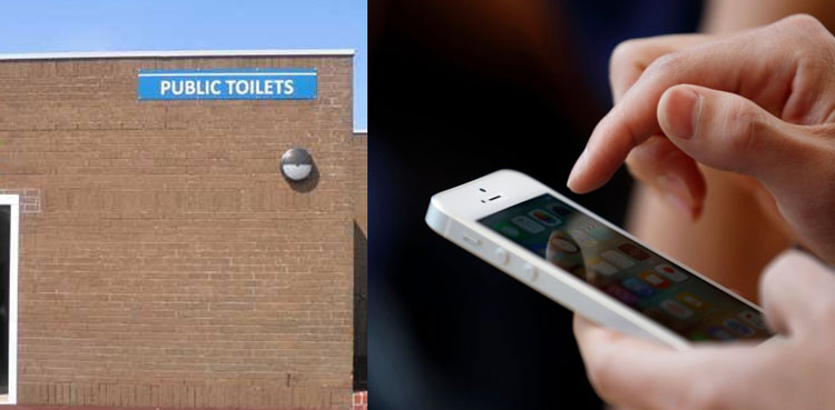 Toilet finder app