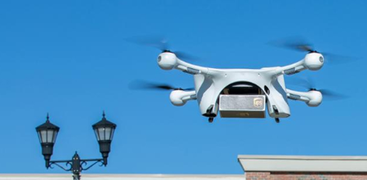 Drone first home prescription deliveries