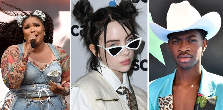Lizzo, Billie Eilish , Lil Nas X, Grammy