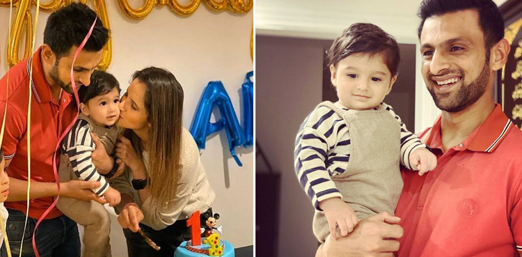 Sania Mirza, Shoaib Malik, son birthday