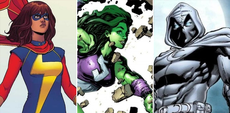 superheroes DC Marvel