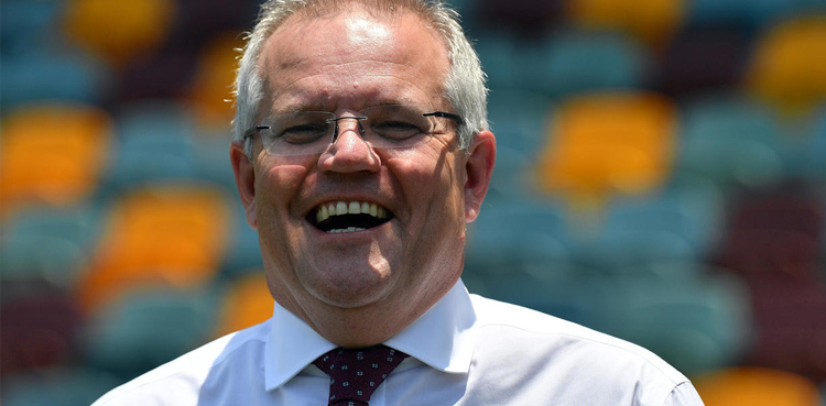 Australia PM Scott Morrison coal industry bushfire