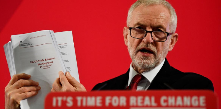 Britain leaked trade papers hacked