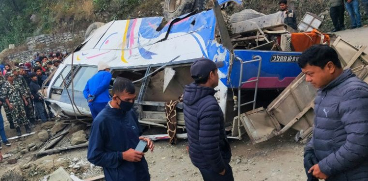 Nepal pilgrimage bus crash deaths