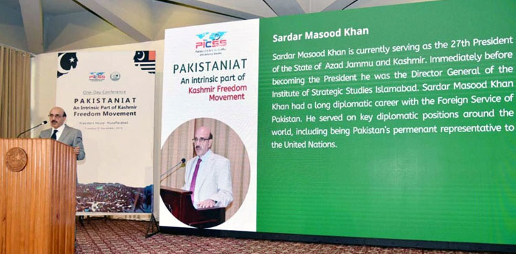 AJK President, Sardar Masood