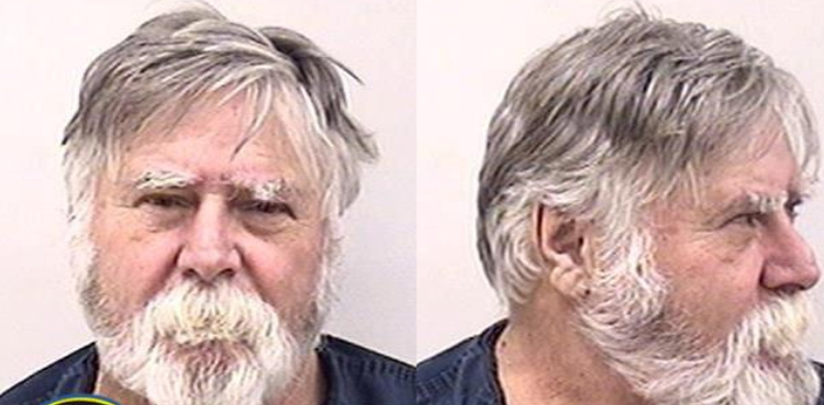 bank robber throws cash in air Christmas