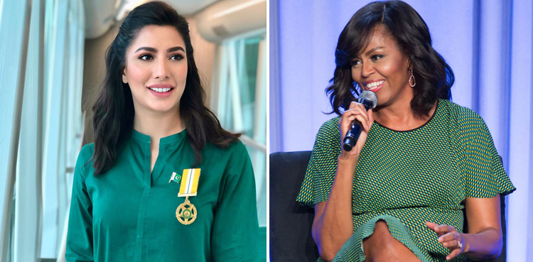 Michelle Obama, Mehwish hayat, US President