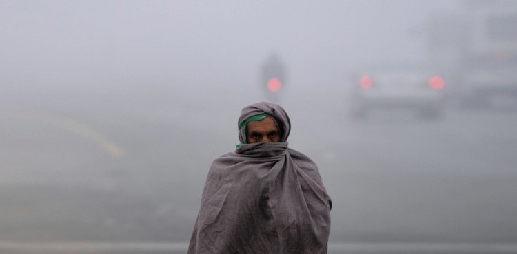 Karachi, shivering cold, Skardu