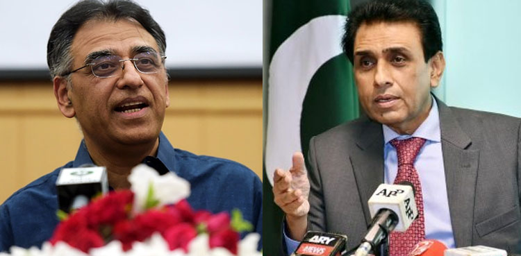 Asad Umar Khalid Maqbool Siddiqui PTI MQM-P