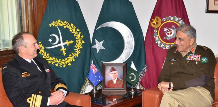 COAS Bajwa Australia Bushfires