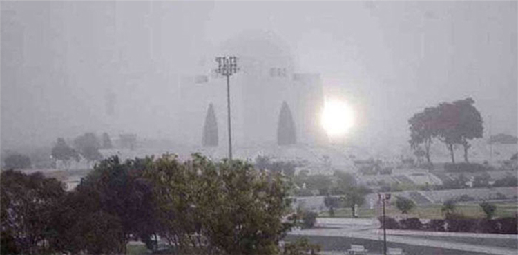 Karachi, Cold and dry weather, Met Office