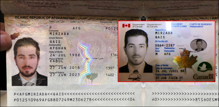 Afghan National Fake Passport
