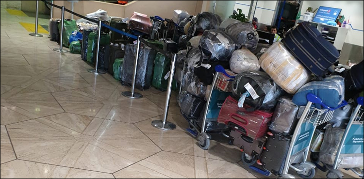 PIA Left Passenger Luggage