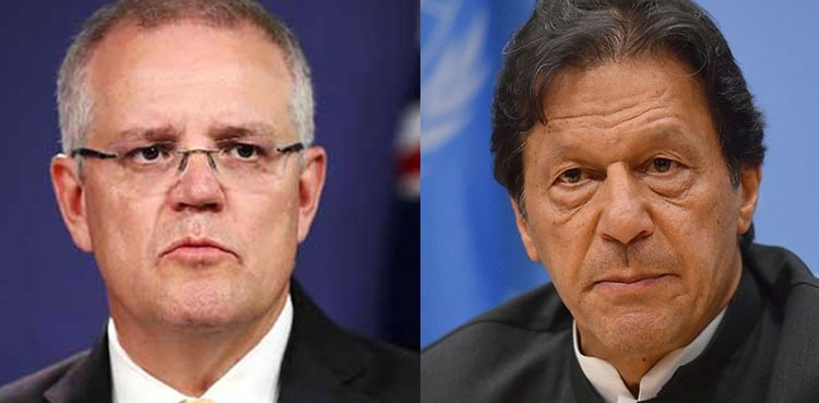 PM Imran Khan letters Scott Morrison Australia bushfire