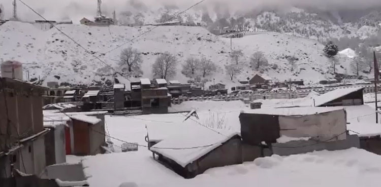 Zhob snowfall