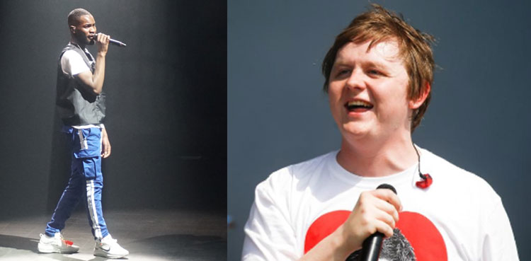 Rapper Dave Lewis Capaldi BRIT Award