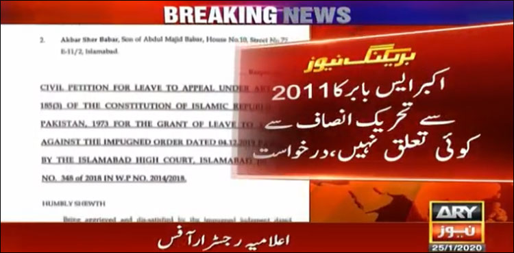 Party Funding Case Imran Khan