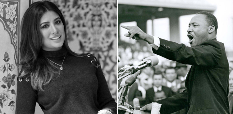 Martin Luther King Jr., Mehwish Hayat