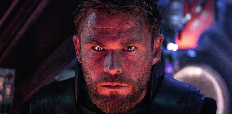 Thor, eyes, Avengers: Infinity War