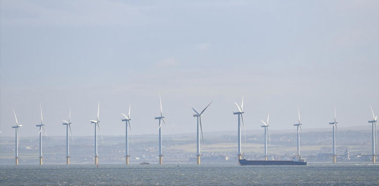 UK offshore wind green energy transition