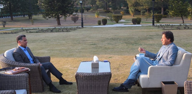 DG ISI PM Imran Khan