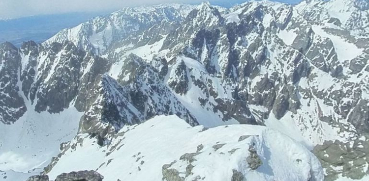 Polish climbers High Tatra mountains Slovakia