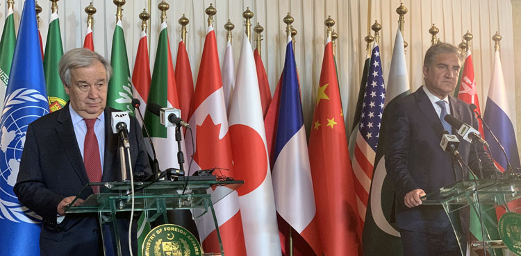 FM Qureshi, UN Chief, United Nations, Foreign Minister