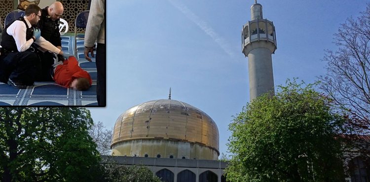 Knife attack London Regents Park mosque stabbing