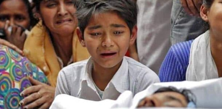 Mudassir Khan newphew Ayaan viral photo New Delhi violence