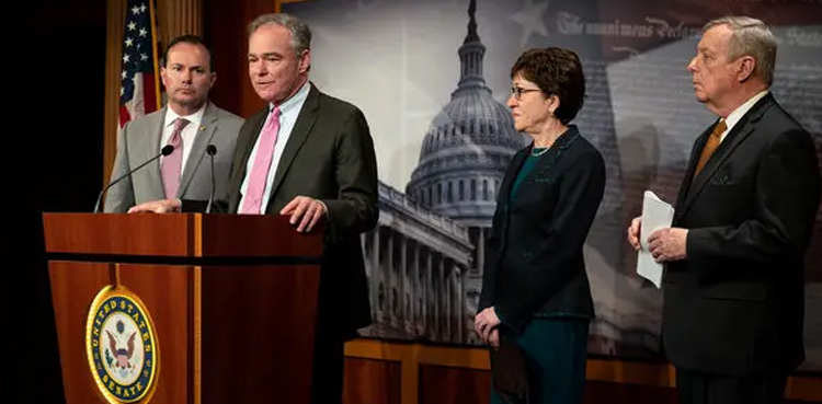 US Senate vote Trump power Iran