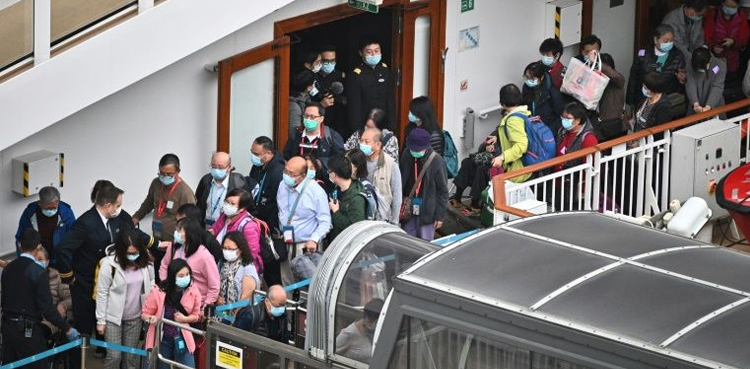 Cruise ship Hong Kong coronavirus