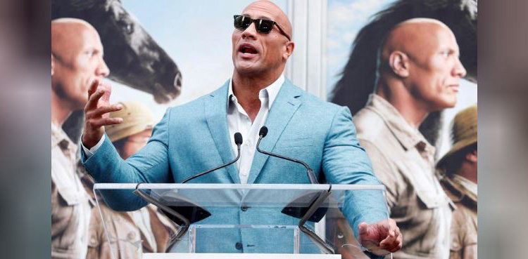 Dwayne Johnson, Red Notice, Italy, Coronavirus