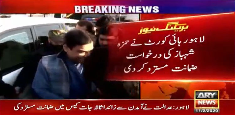 Hamza Shehbaz bail plea