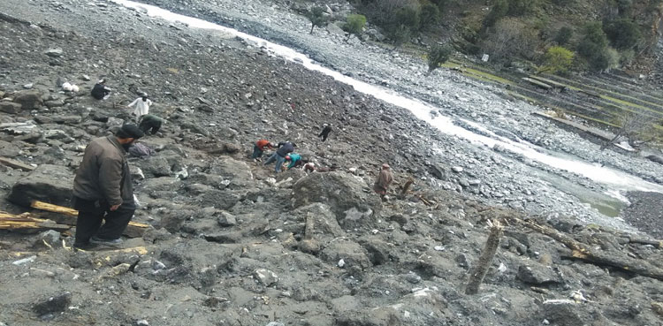 Bunder, landslide