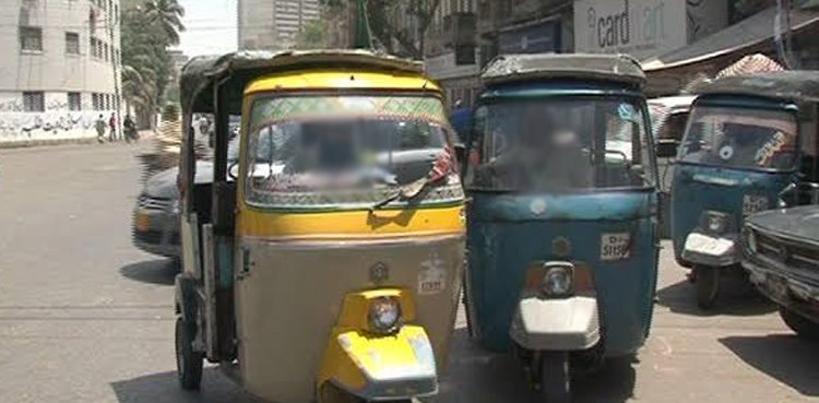 Karachi rickshaw driver