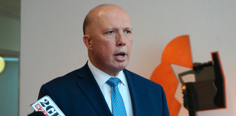 Australian home affairs minister