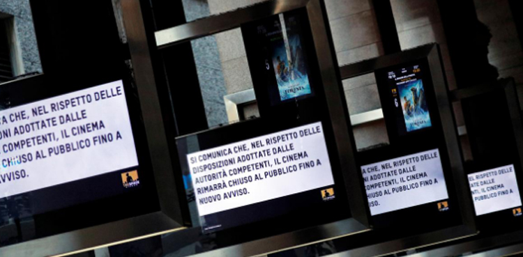Box office lowest level record Coronavirus