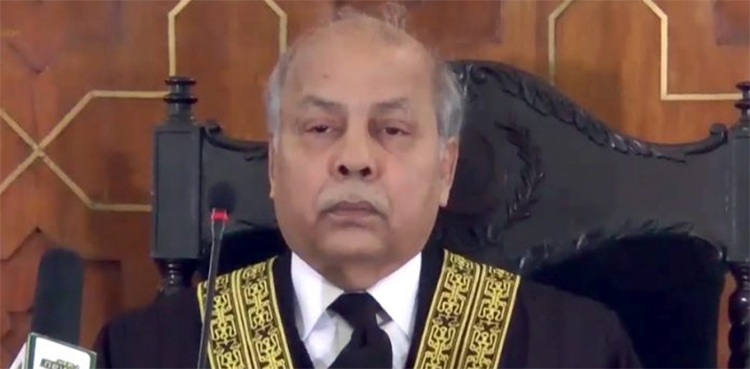 chief justice Gulzar Ahmed COVID-19 test