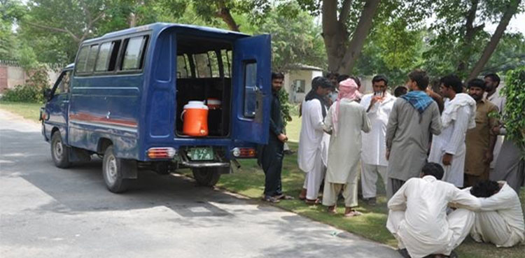 Coronavirus lockdown funeral police
