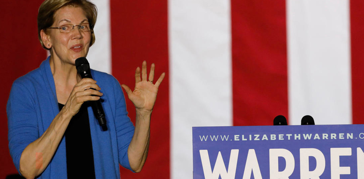 Elizabeth Warren presidential campaign US