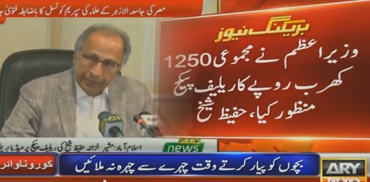 Abdul Hafeez Shaikh economic plan coronavirus