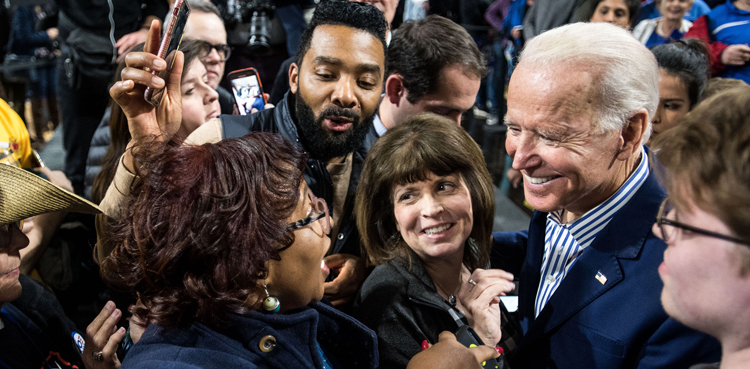 Joe Biden Democratic race campaign Super Tuesday