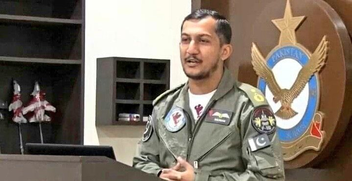 PAF pilot wing commander Noman Akram funeral prayers