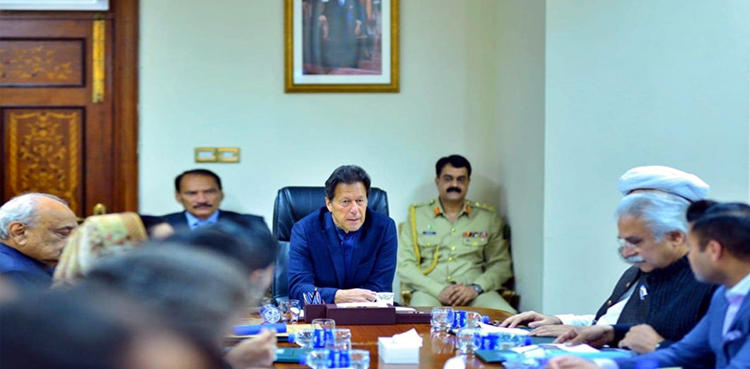 PM Imran NCC meeting Omicron